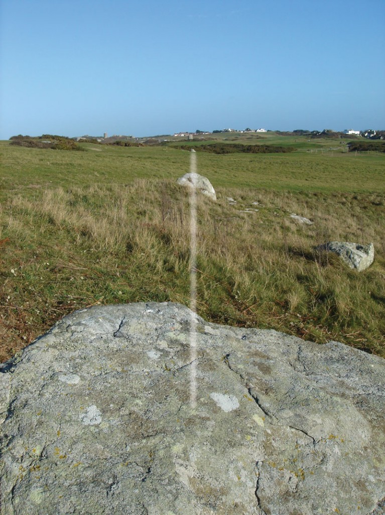 Alignment on L'Ancresse Common